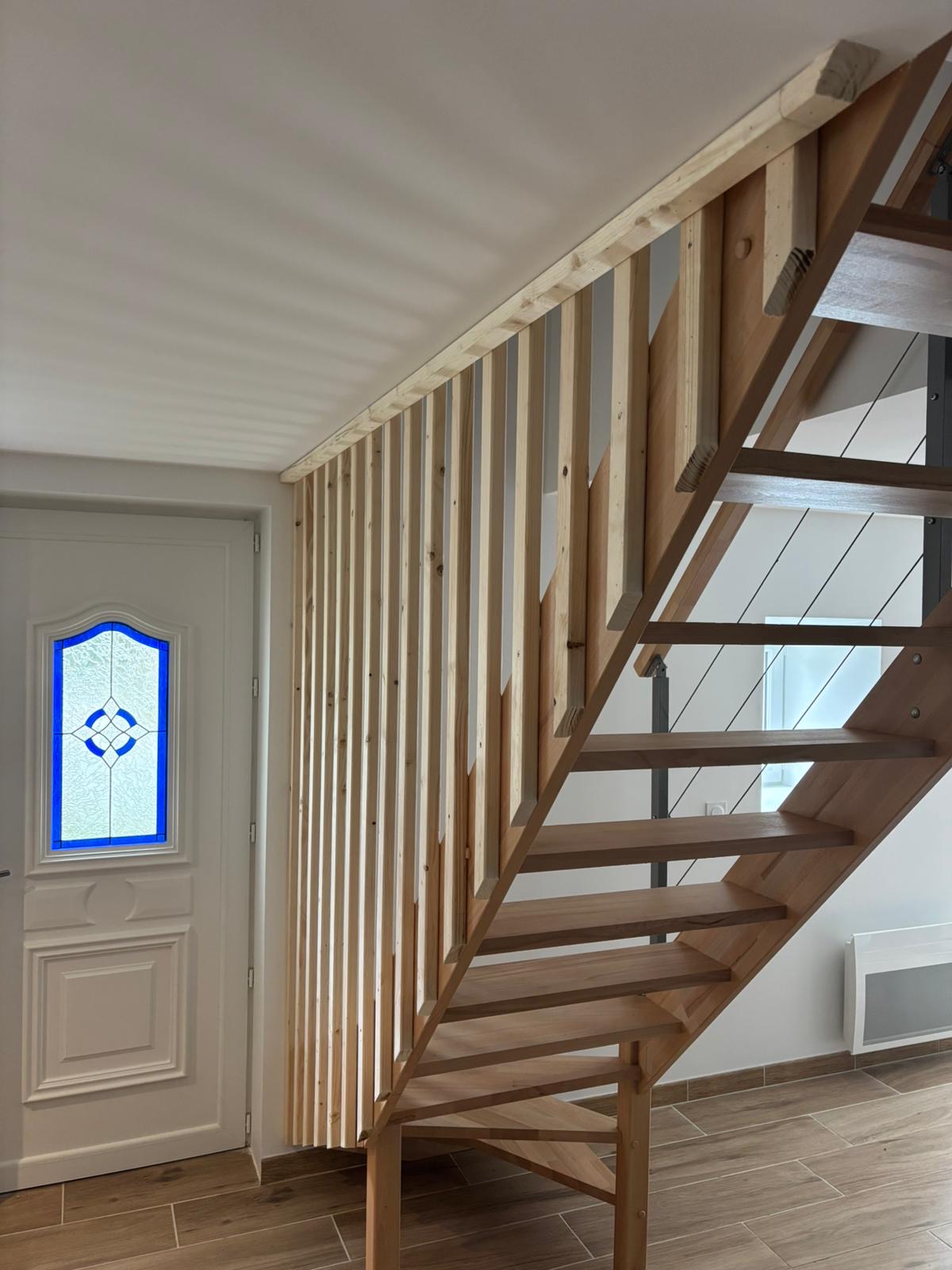 Réalisation: Création d’escalier bois - Rénovation intérieure